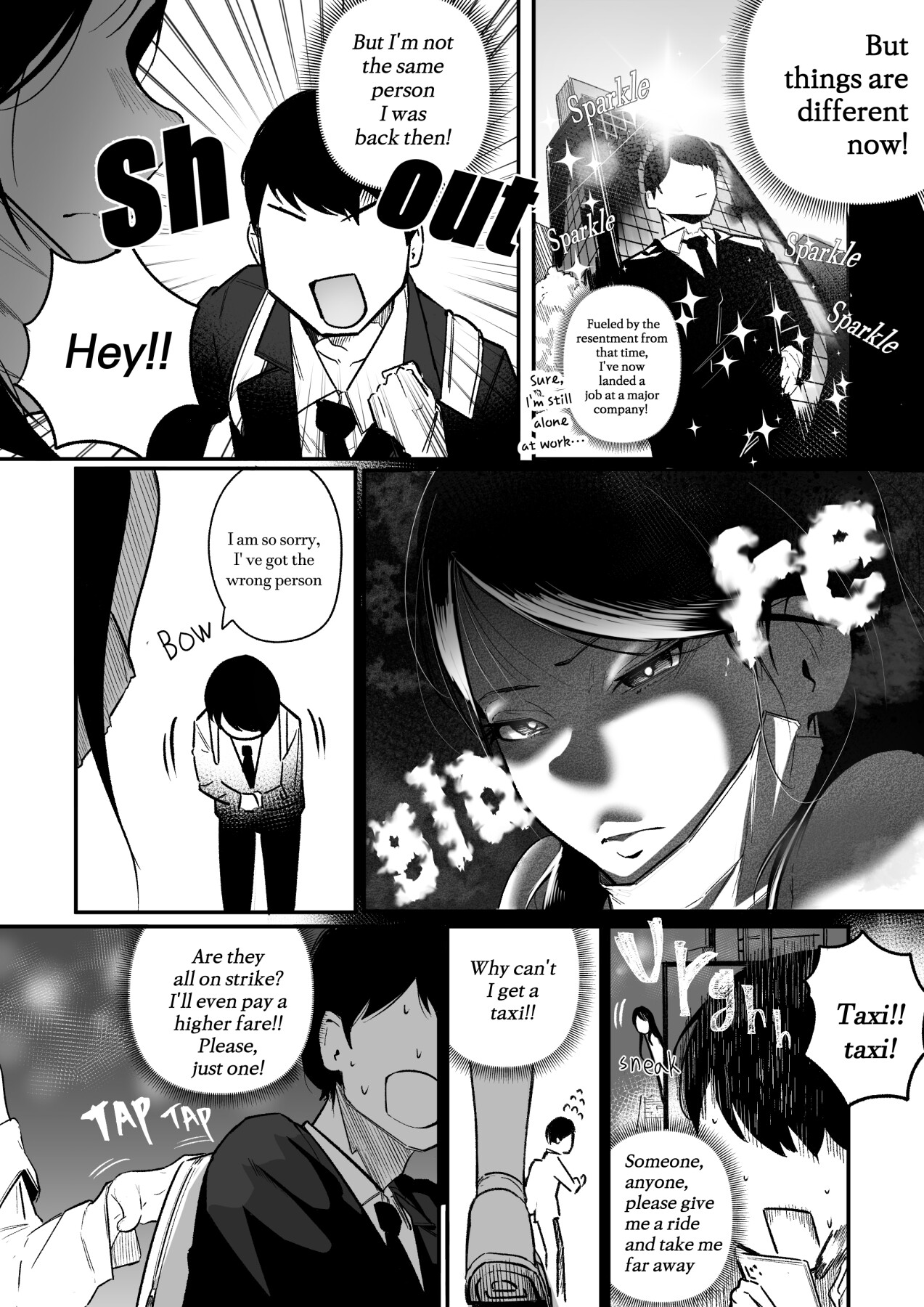 Hentai Manga Comic-Living Together With the Buxom Female Bully!-Read-5